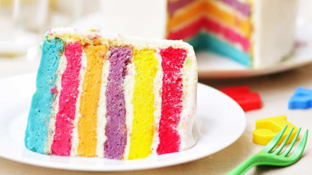 K. How to Make a Rainbow Cake Promo Image