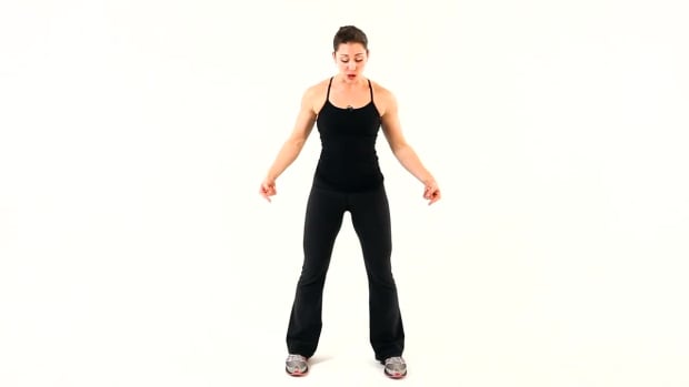 W. How to Do a Squat Jump for a Boot Camp Workout Promo Image