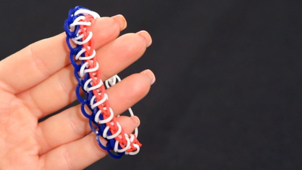 D. How to Make a Caterpillar Rainbow Loom Bracelet Promo Image