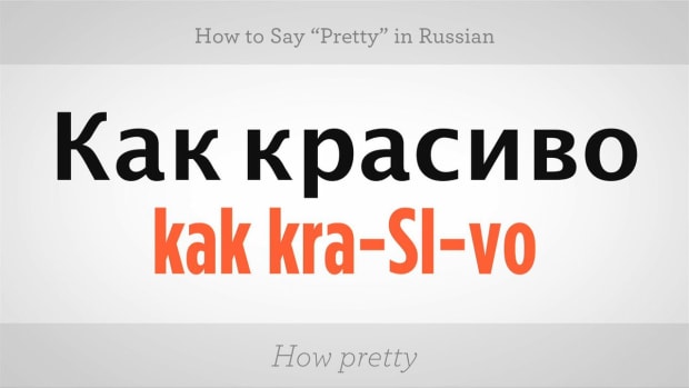 How To Say Cheers In Russian Howcast