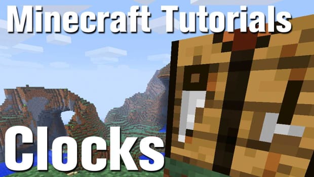 ZI. Minecraft Tutorial: How to Make a clock in Minecraft Promo Image