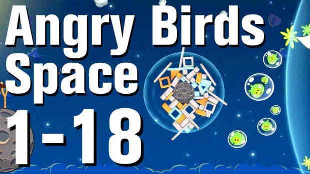 R. Angry Birds: Space Walkthrough Level 1-18 Promo Image