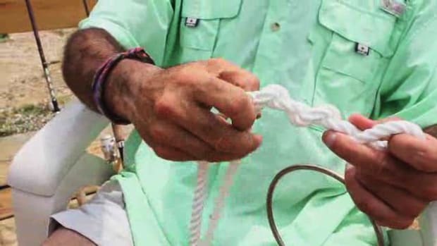 H. How to Tie a Clinch Knot for Saltwater Fishing Promo Image