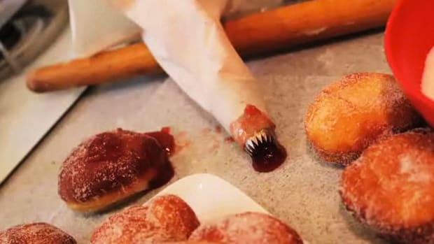 E. How to Make Hanukkah Jelly Doughnuts Promo Image