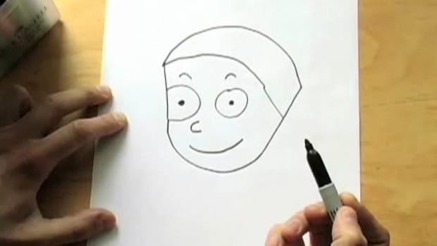 A. How to Draw a Boy Using the Word "Boy" Promo Image