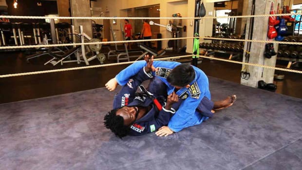 M. How to Do the Guard Self-Defense Move in Brazilian Jiu Jitsu Promo Image