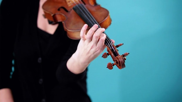 W. How to Position Your Left Hand to Play Violin Promo Image