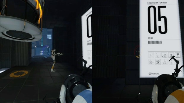 Portal 2 Co Op Walkthrough Course 5 Part 8 Room 08 08 Howcast