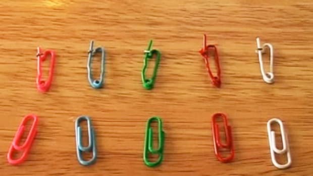 I. How to Turn a Paper Clip into a Safety Pin Promo Image