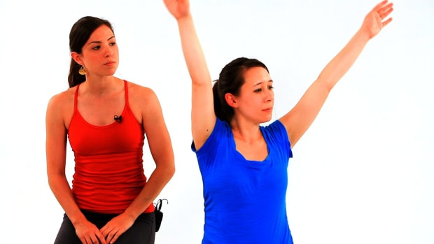 ZG. How to Do Prenatal Pilates Spinal Twist Move While Pregnant Promo Image
