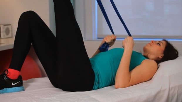 T. How to Do Hamstring Stretches Promo Image