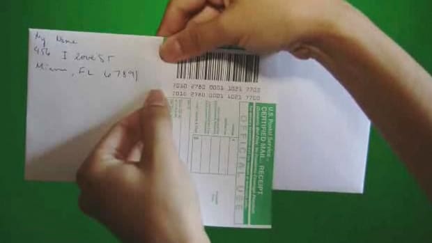 How To Address An Envelope Howcast how-to-address-an-envelope-howcast