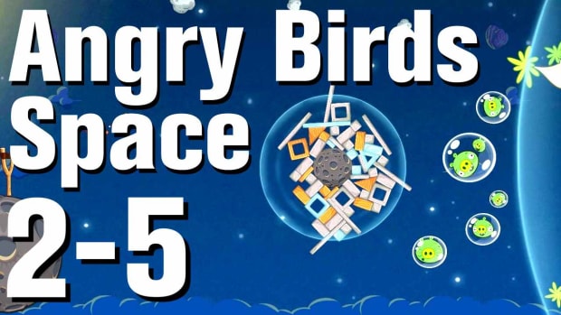 ZI. Angry Birds: Space Walkthrough Level 2-5 Promo Image