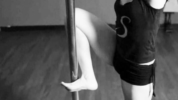 F. How to Do a Basic Climb in Pole Dancing Promo Image