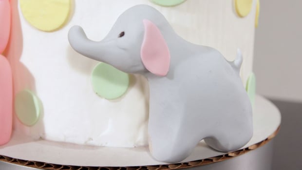 D. How to Make a Fondant Elephant for a Jungle Theme Cake Promo Image