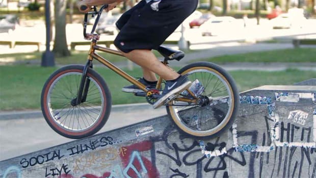 W. How to Do a Feeble to 180 on a BMX Promo Image