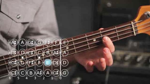 ZP. How to Play a C Major Scale on Bass Guitar Promo Image