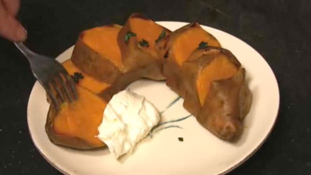 B. How to Bake a Sweet Potato Promo Image