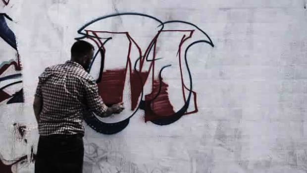 W. How to Draw an M in Graffiti Promo Image
