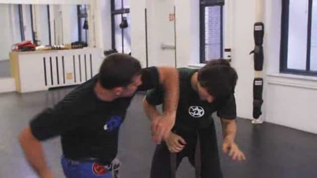N. How to Escape a Front Choke with a Push in Krav Maga Promo Image