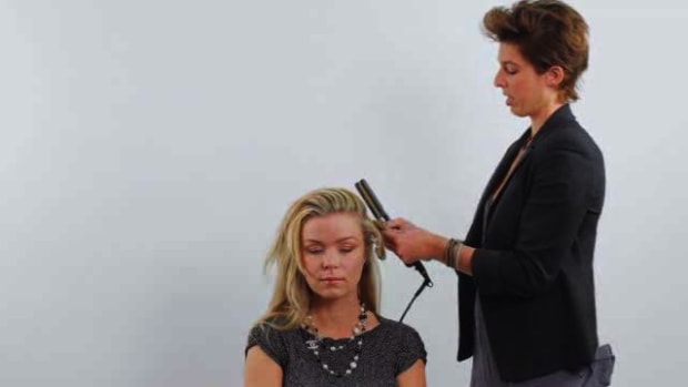 M. How to Curl Your Hair with a Flat Iron for a Glam Look Promo Image