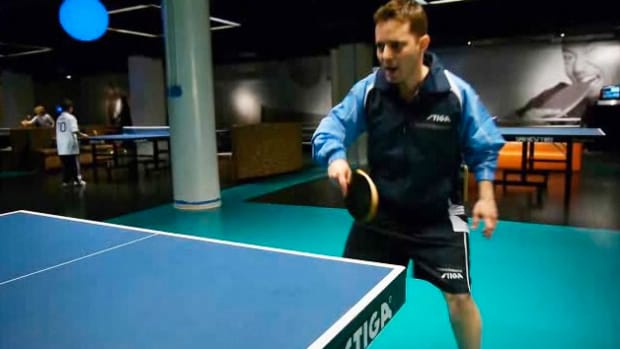 I. How to Do a Forehand Loop in Table Tennis aka Ping Pong Promo Image