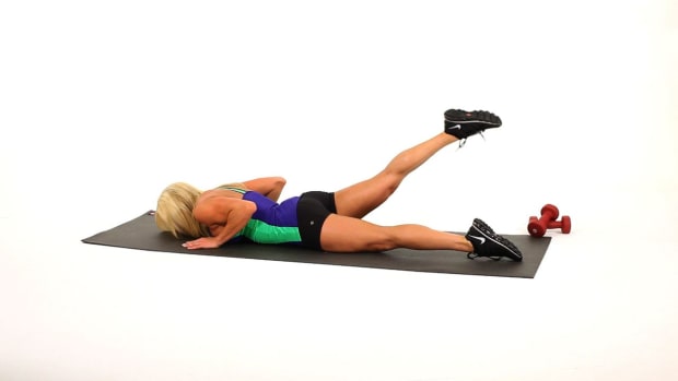 ZF. How to Do the Swan Dive Pilates Move for a Sexy Legs Workout Promo Image