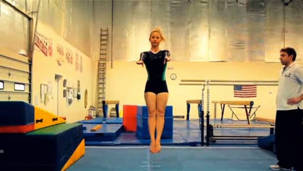 V. How to Stick a Landing in Gymnastics Promo Image