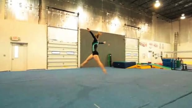 O. How to Make a Gymnastics Floor Routine More Artistic Promo Image