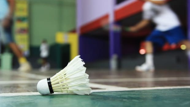 W. How to Long Serve in Badminton Promo Image
