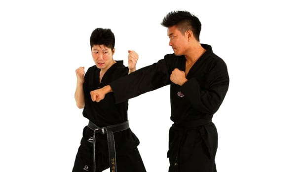 ZQ. How to Do the Inside Block Taekwondo Technique Promo Image