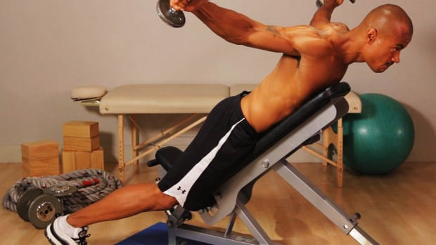 K. How to Do a Seated Reverse Fly for a Back Workout Promo Image