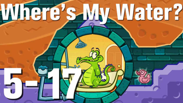 ZZZS. Where's My Water Walkthrough Level 5-17 Promo Image
