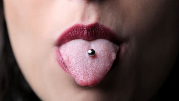 D. How to Take Care of a Tongue Piercing Promo Image