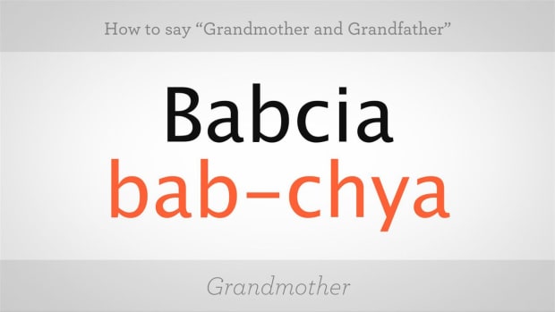 ZF. How to Say "Grandma" & "Grandpa" in Polish Promo Image