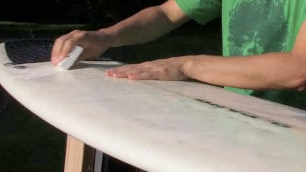 E. How to Wax a Surfboard Promo Image