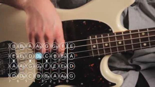 ZZY. How to Play a Diminished 7th Chord on Bass Guitar Promo Image
