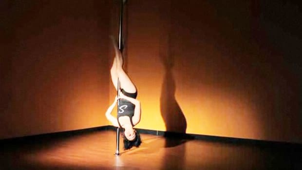 J. How to Do a Basic Inversion in Pole Dancing Promo Image