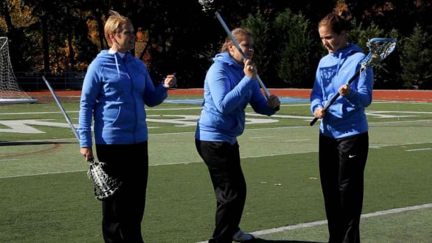 D. How to Check in Women's Lacrosse Promo Image