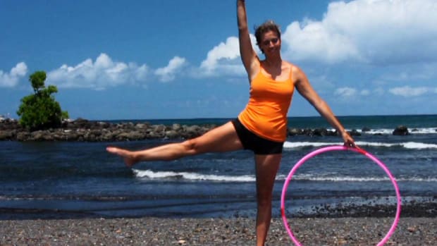 P. How to Work Out with a Hula-Hoop Promo Image