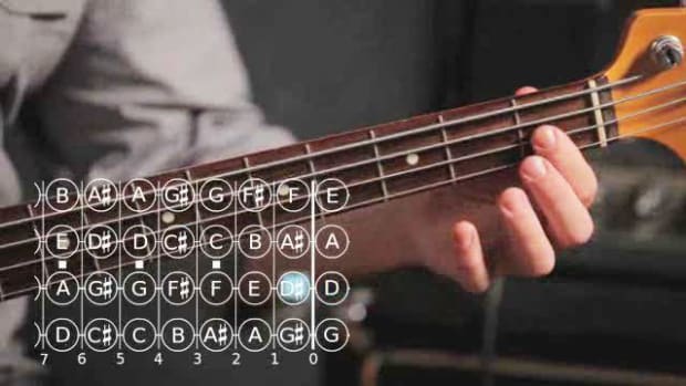 ZK. How to Play a Chromatic Scale on Bass Guitar Promo Image