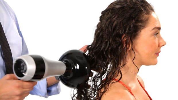 P. How to Blow Dry Curly Hair Promo Image