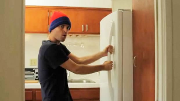 B. How to Pull the Refrigerator Handle Switch Prank Promo Image