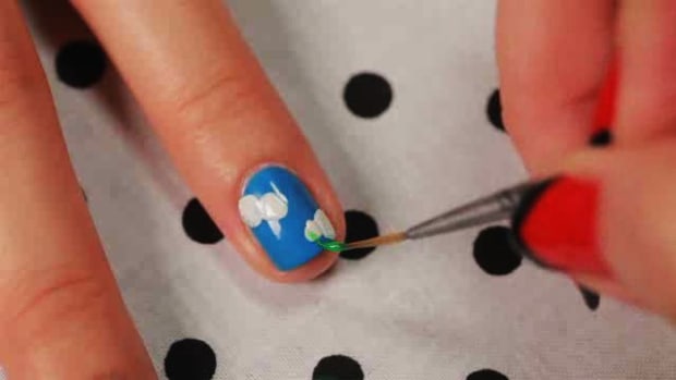 T. How to Create a Wildflowers Nail Art Design Promo Image