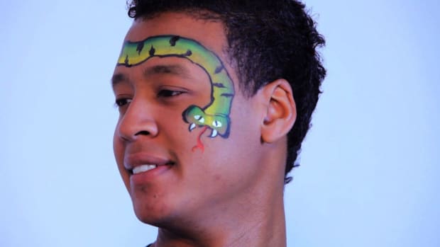 M. How to Paint a Snake with Face Paint Promo Image