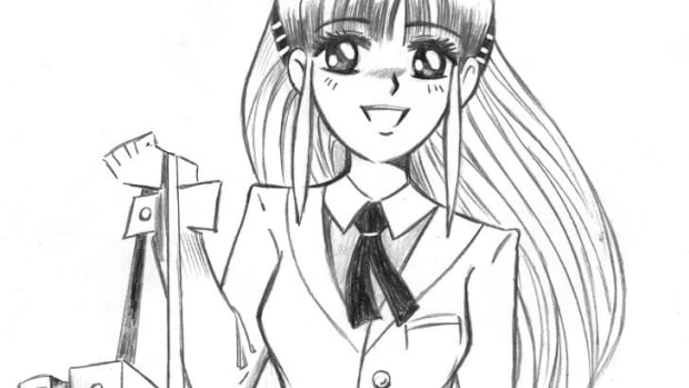 Q. How to Draw a Manga Schoolgirl Promo Image
