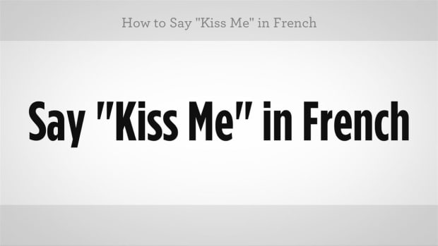 ZU. How to Say "Kiss Me" in French Promo Image