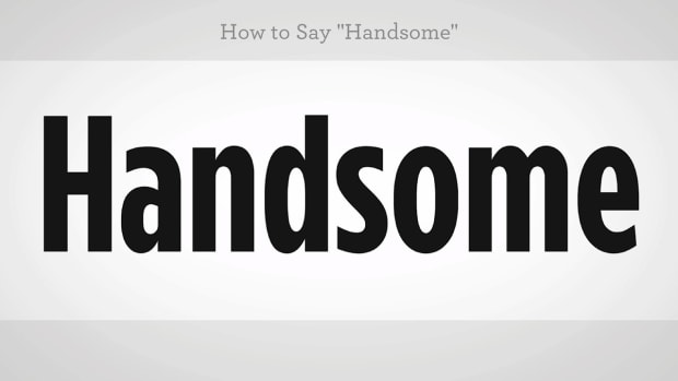 ZZL. How to Say "Handsome" in Mandarin Chinese Promo Image