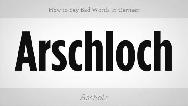 A. How to Say Bad Words in German Promo Image