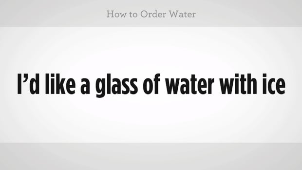 ZZG. How to Order Water in Mandarin Chinese Promo Image